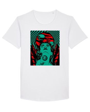 Surreal Woman White