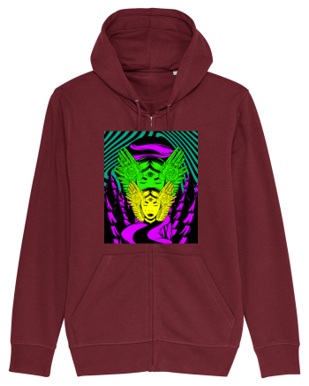 Surreal Woman Burgundy