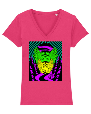 Surreal Woman Raspberry