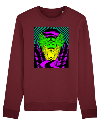 Surreal Woman Burgundy