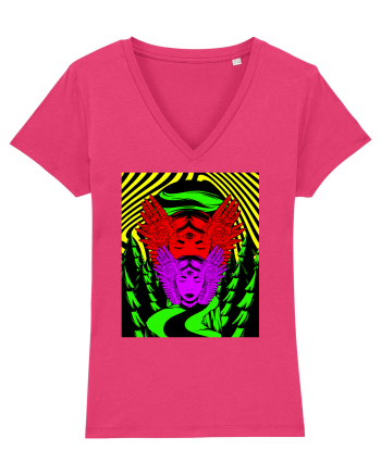 Surreal Woman Raspberry