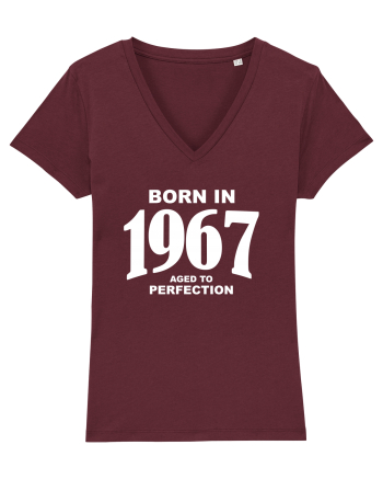 BORN IN 1967 Burgundy