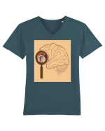 Our Brain - Creierul nostru ! Tricou mânecă scurtă guler V Bărbat Presenter