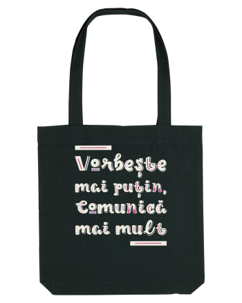 Vorbește mai puțin, comunică mai mult Black