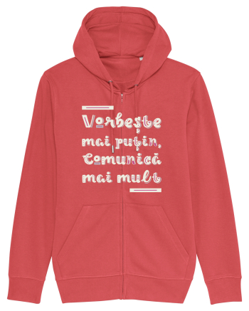 Vorbește mai puțin, comunică mai mult Carmine Red