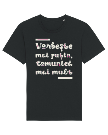 Vorbește mai puțin, comunică mai mult Black