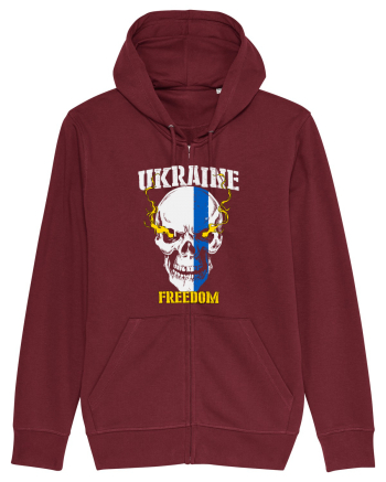 Ukraine Freedom Burgundy