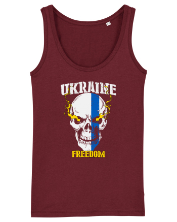 Ukraine Freedom Burgundy