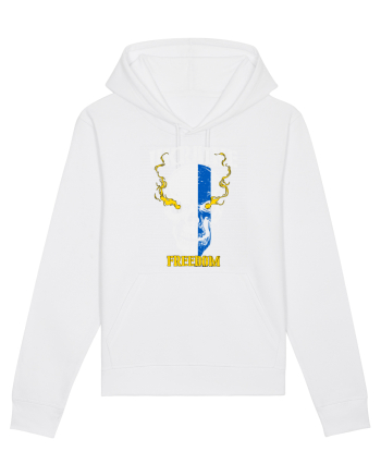 Ukraine Freedom White