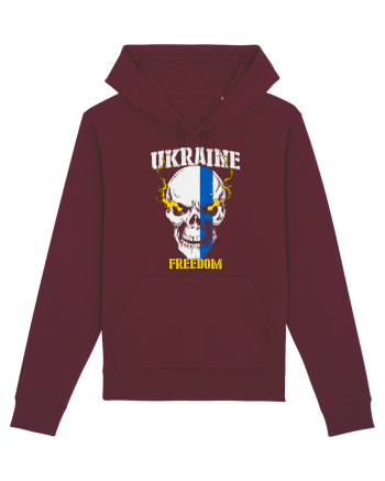 Ukraine Freedom Burgundy