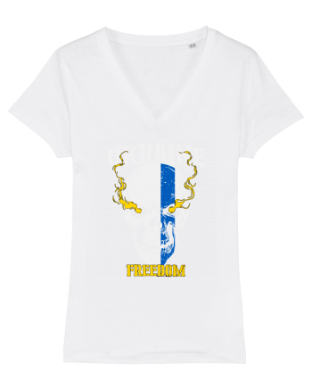 Ukraine Freedom White