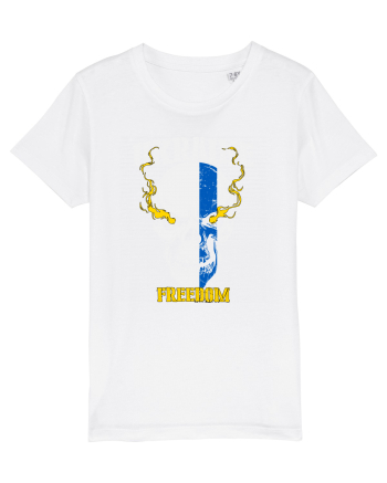 Ukraine Freedom White