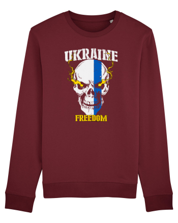 Ukraine Freedom Burgundy
