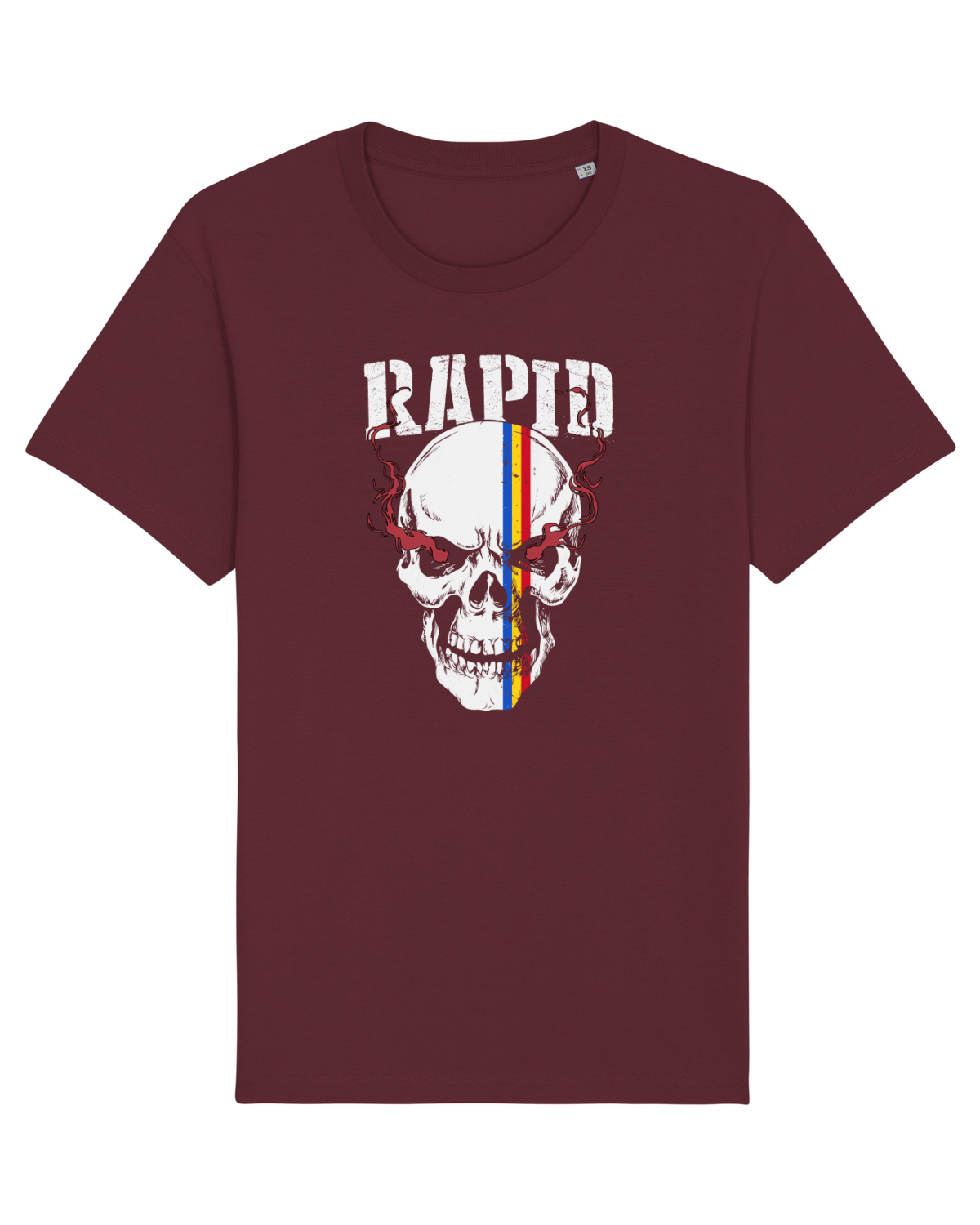 Tricou mânecă scurtă Unisex Rocker Burgundy