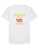 That sounds like a you problem. Tricou mânecă scurtă guler larg Bărbat Skater