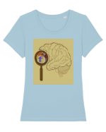 Our Brain - Creierul nostru.. Tricou mânecă scurtă guler larg fitted Damă Expresser