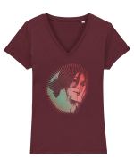 First tango Tricou mânecă scurtă guler V Damă Evoker