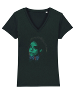 Clown girl Tricou mânecă scurtă guler V Damă Evoker