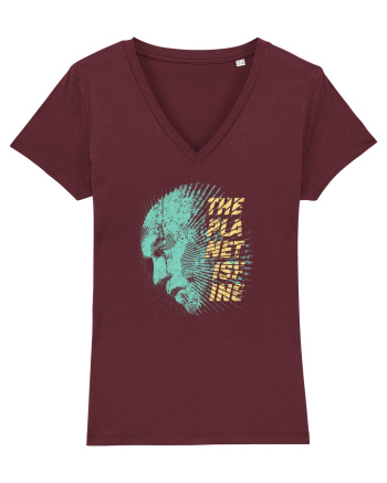 George Carlin - The Planet Is Fine Burgundy
