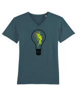 Living light Tricou mânecă scurtă guler V Bărbat Presenter