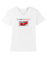 Ca sarea-n Bugatti Tricou mânecă scurtă guler V Bărbat Presenter