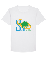 Sebi Dino - Dinozaurul Sebi Tricou mânecă scurtă guler larg Bărbat Skater