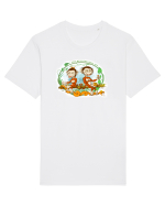 Adevaratul pacat originar - maimutele Tricou mânecă scurtă Unisex Rocker