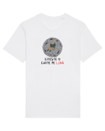 O carte pe lună Tricou mânecă scurtă Unisex Rocker