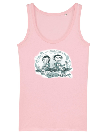Adevaratul pacat originar - maimutele (blue) Cotton Pink