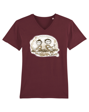 Adevaratul pacat originar - maimutele (sepia) Burgundy