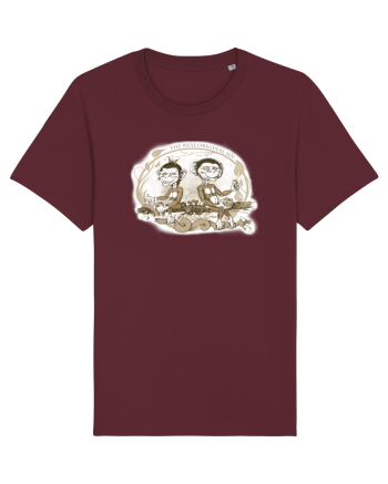 Adevaratul pacat originar - maimutele (sepia) Burgundy