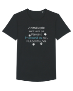 Aici Impreuna Tricou mânecă scurtă guler larg Bărbat Skater
