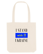 I stand with Unkraine Sacoșă textilă