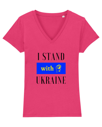 I stand with Unkraine Raspberry