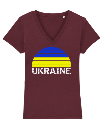 Ukraine Burgundy