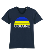 Ukraine Tricou mânecă scurtă guler V Bărbat Presenter