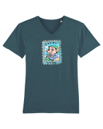 Tricou de Vama Tricou mânecă scurtă guler V Bărbat Presenter