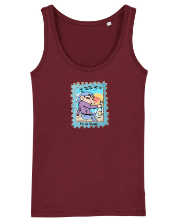 Tricou de Vama 2 Burgundy