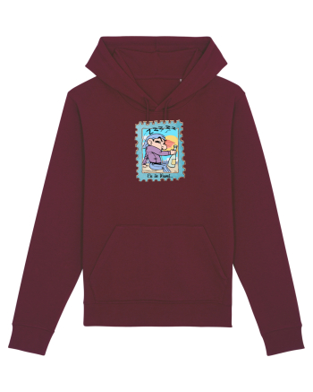 Tricou de Vama 2 Burgundy