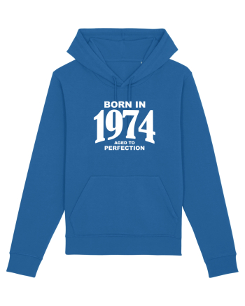 BORN IN 1974 Royal Blue