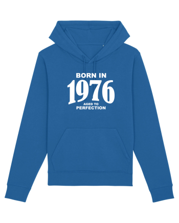 BORN IN 1976 Royal Blue