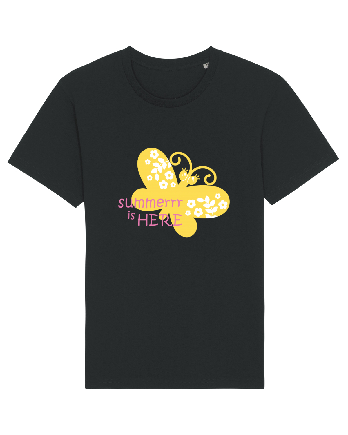 Tricou mânecă scurtă Unisex Rocker Black