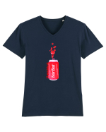 Un Gust Dulce de Bărbat Tricou mânecă scurtă guler V Bărbat Presenter