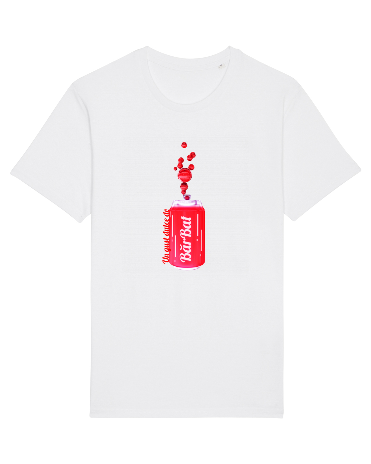Tricou mânecă scurtă Unisex Rocker White