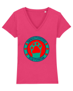 Stay  Tricou mânecă scurtă guler V Damă Evoker