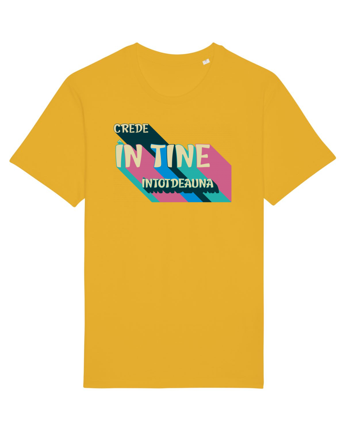 Tricou mânecă scurtă Unisex Rocker Spectra Yellow