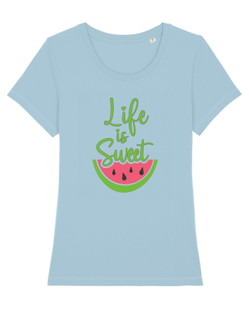 Life is Sweet Sky Blue