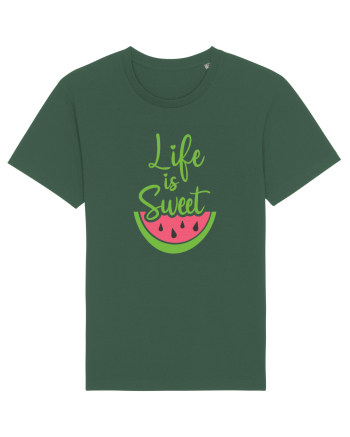 Life is Sweet Bottle Green
