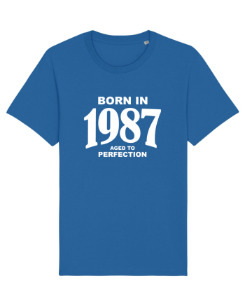 BORN IN 1987 Royal Blue