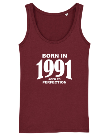 BORN IN 1991 Burgundy